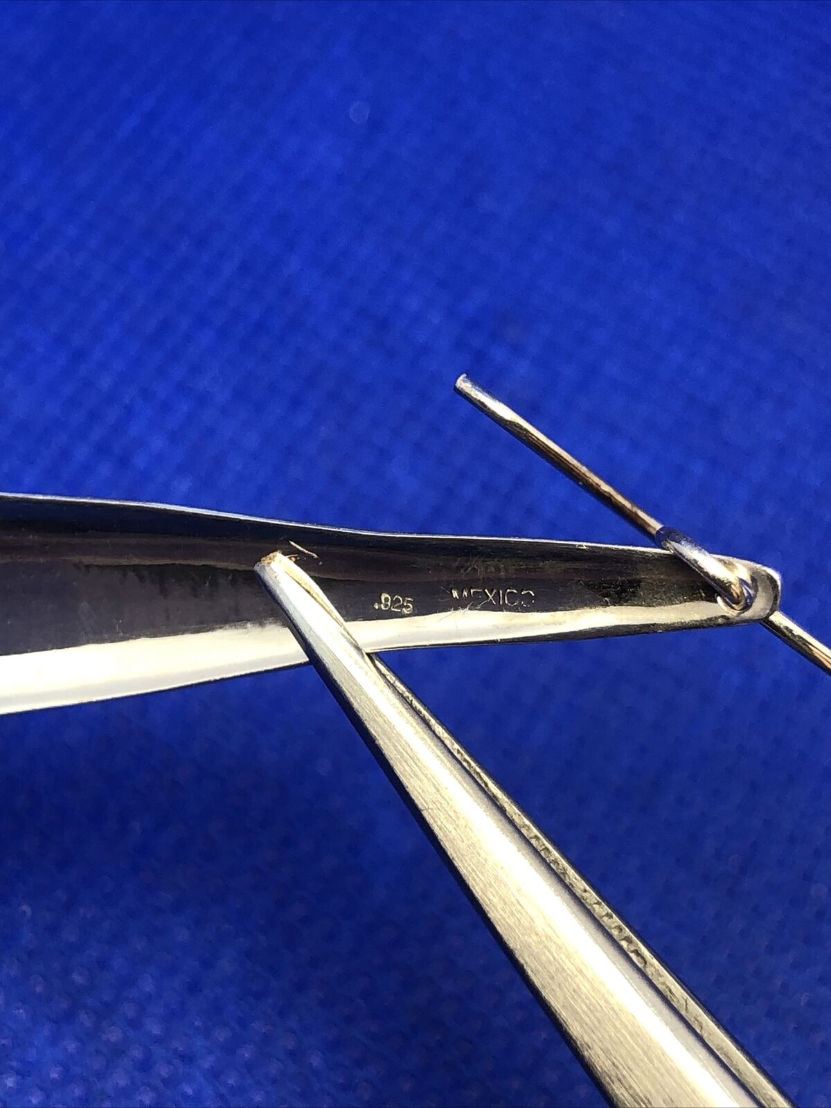 Mexico 925 Sterling Silver Long Polished Teardrop Hook Earrings