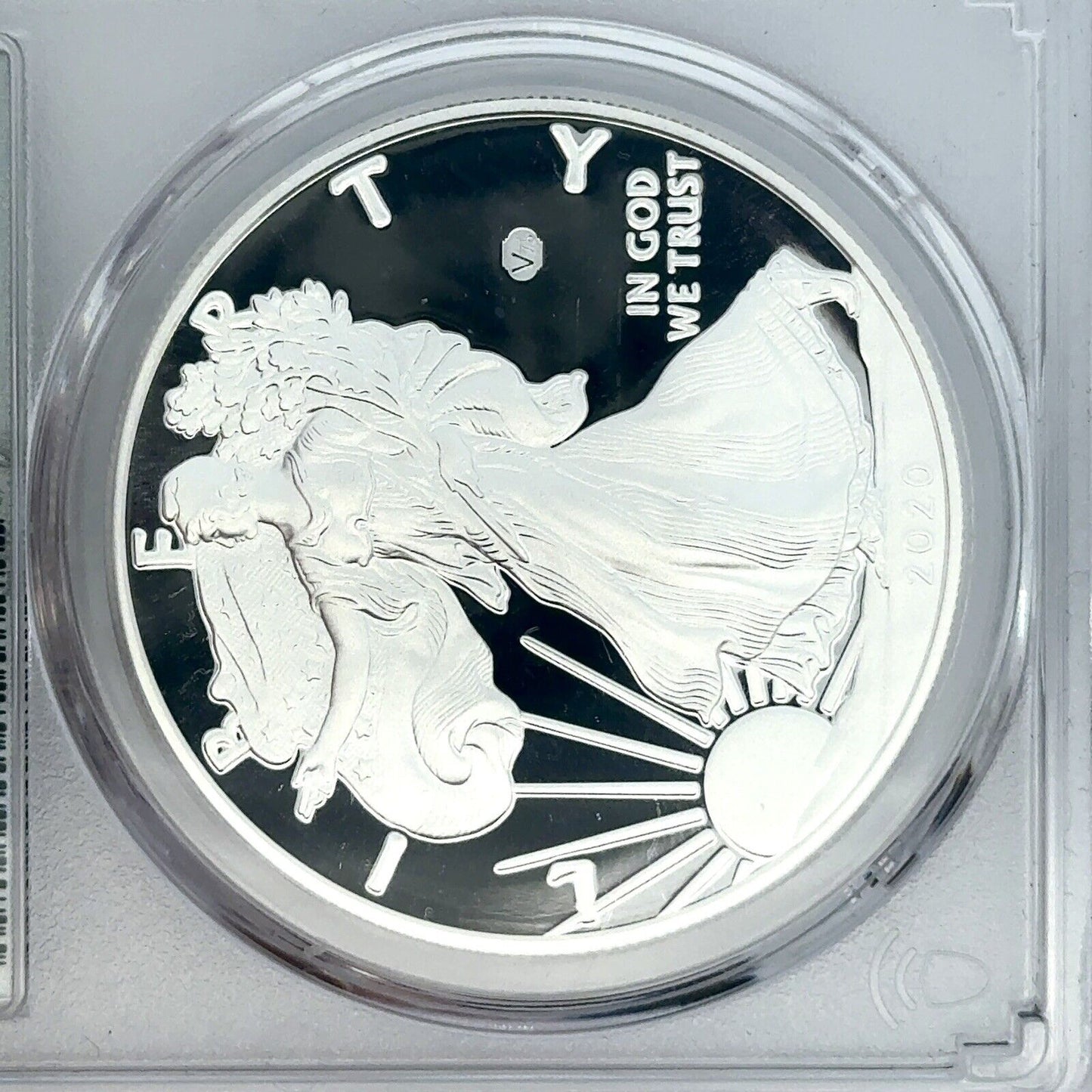 2020 W PROOF 1oz SILVER EAGLE WORLD WAR II V75 PRIVY PCGS PR69 DCAM Premier