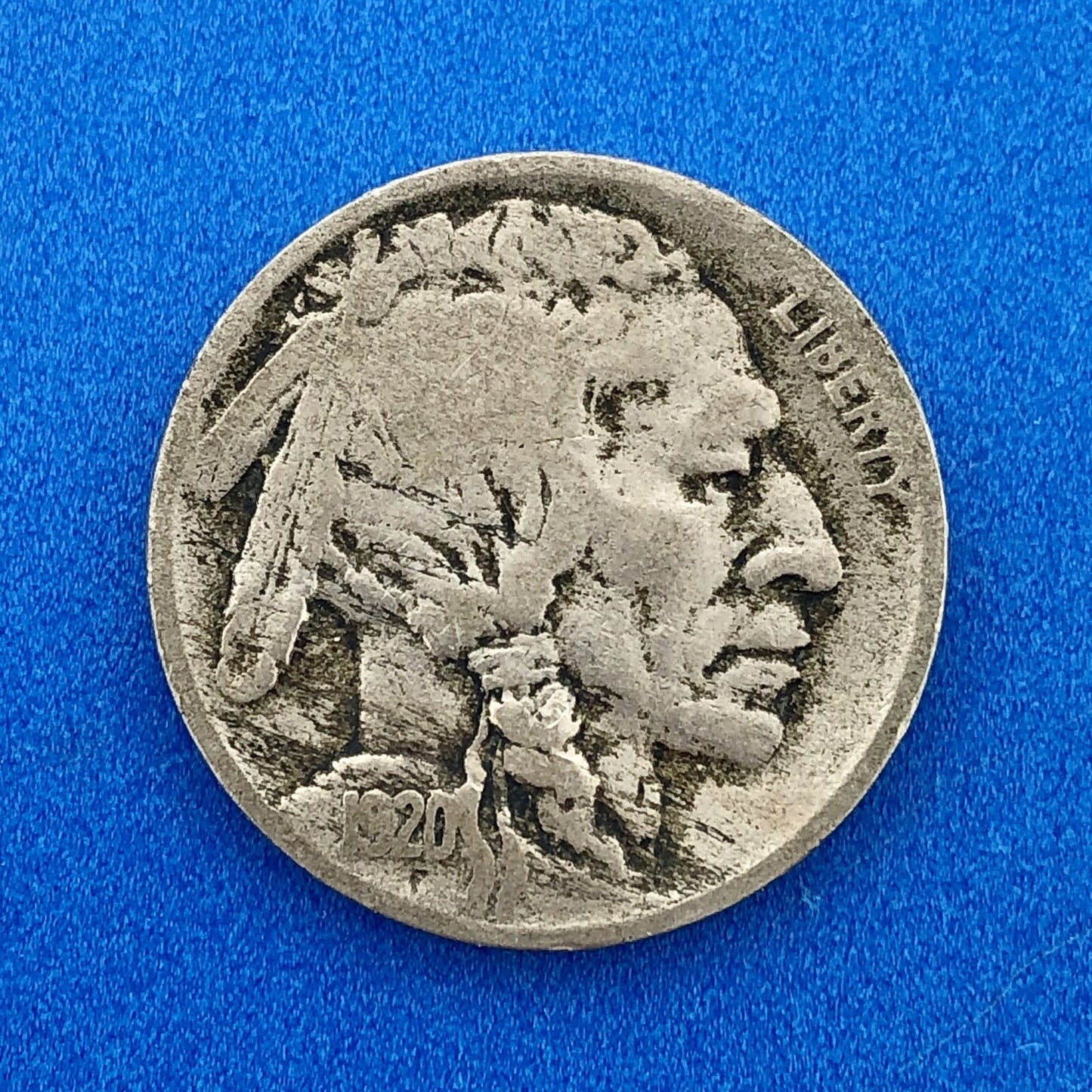 1919 S 1920 PDS Lot Of Four Indian Head Buffalo Nickels Better Semi Key Coins