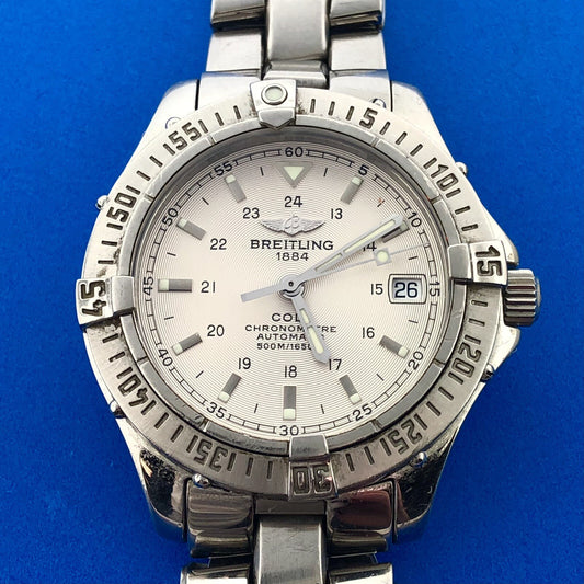 Breitling 1884 Colt Automatic A17350 Men's Stainless Steel Watch
