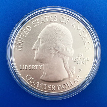 2016 America The Beautiful 5 Oz 999 Silver Shawnee Burnished Collectors OMP/COA