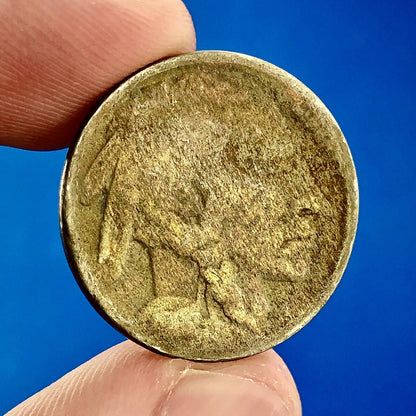 1918 D Indian Head Buffalo Nickel Better Key Scarce Denver Mint Coin