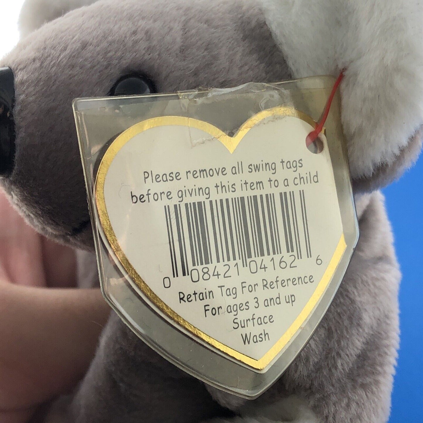 1996 TY Beanie Baby Mel The Koala Bear Mint Condition Retired Error Tag - 4162
