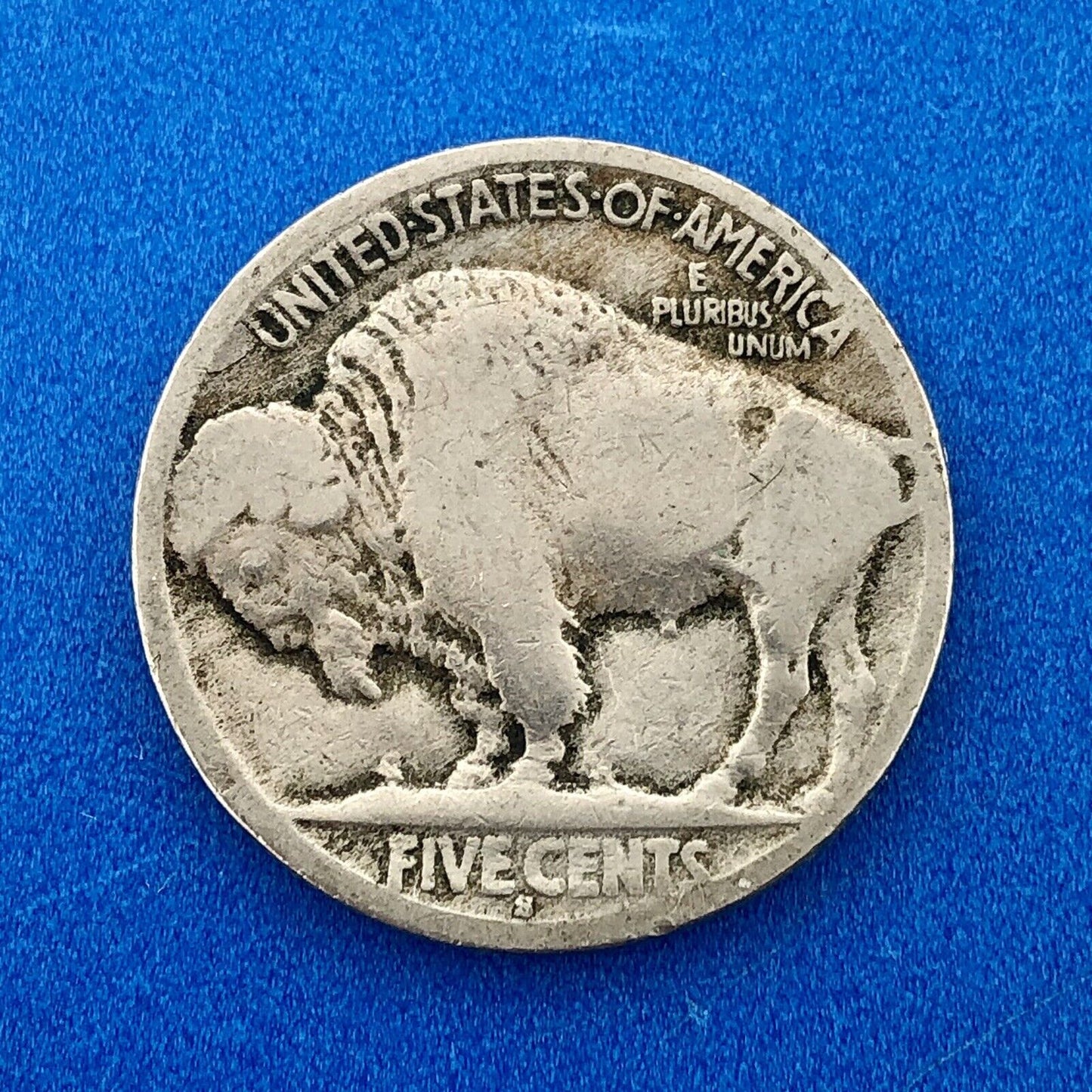 1918 S Indian Head Buffalo Nickel Better Key Scarce San Francisco Mint Coin