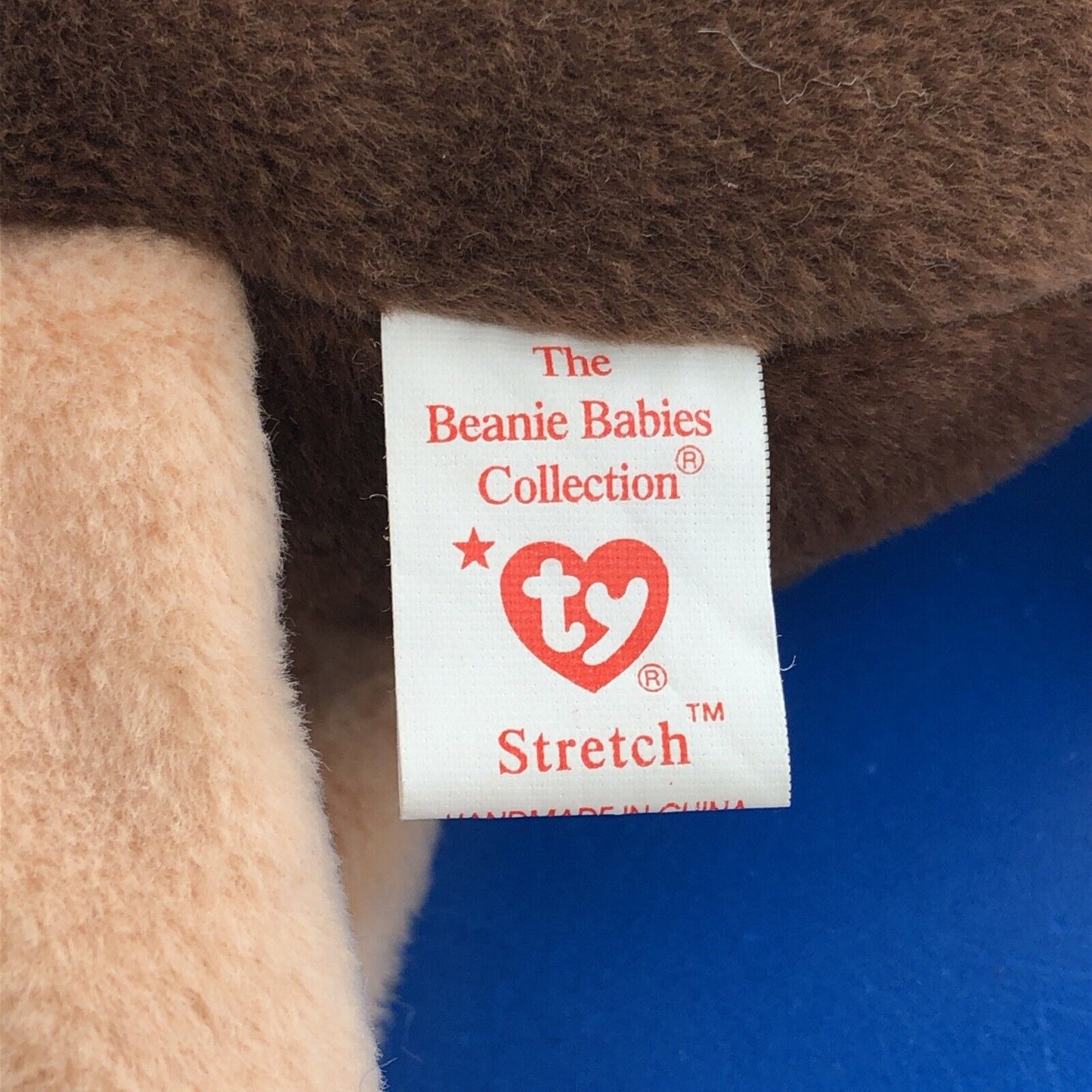 1997 TY Beanie Baby Stretch The Ostrich Near Mint Condition Retired Error- 4182