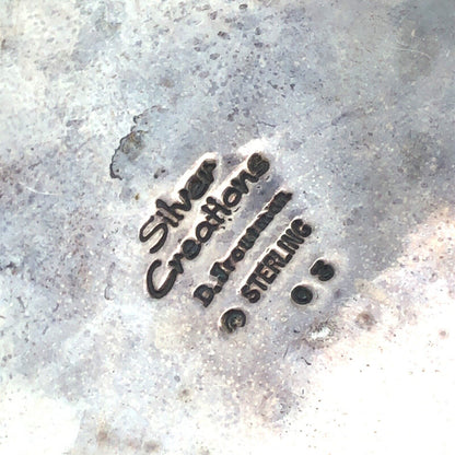 David Troutman Navajo Sterling Silver Turquoise Amethyst Cross Statement Pendant