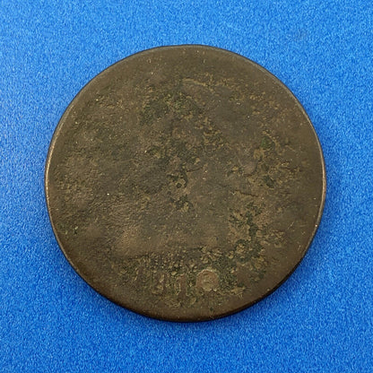 1810/09 Classic Head Large Copper Cent Colonial United States Scarce Over Date