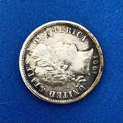 1901 O Barber Silver Dime $.10 Better Rare Scarce Key New Orleans Mint Coin