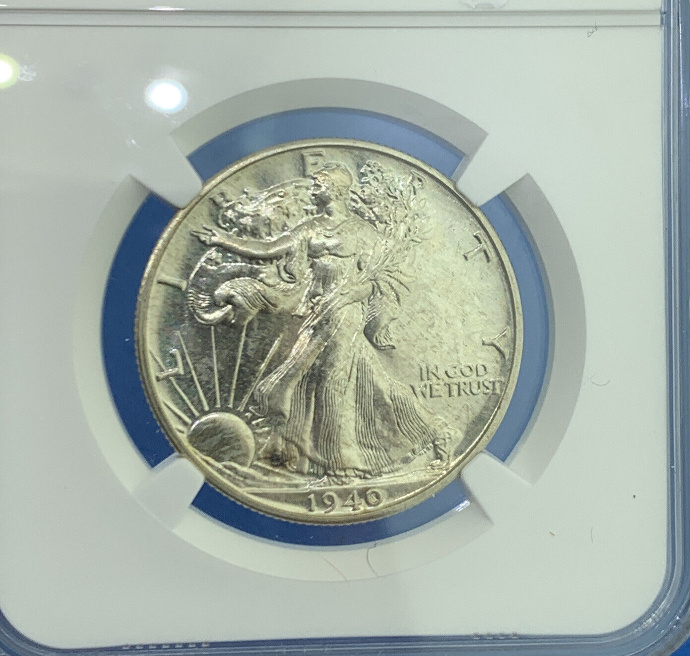 1940 P Proof Silver Walking Liberty Half Dollar High Grade Philadelphia NGC PF66