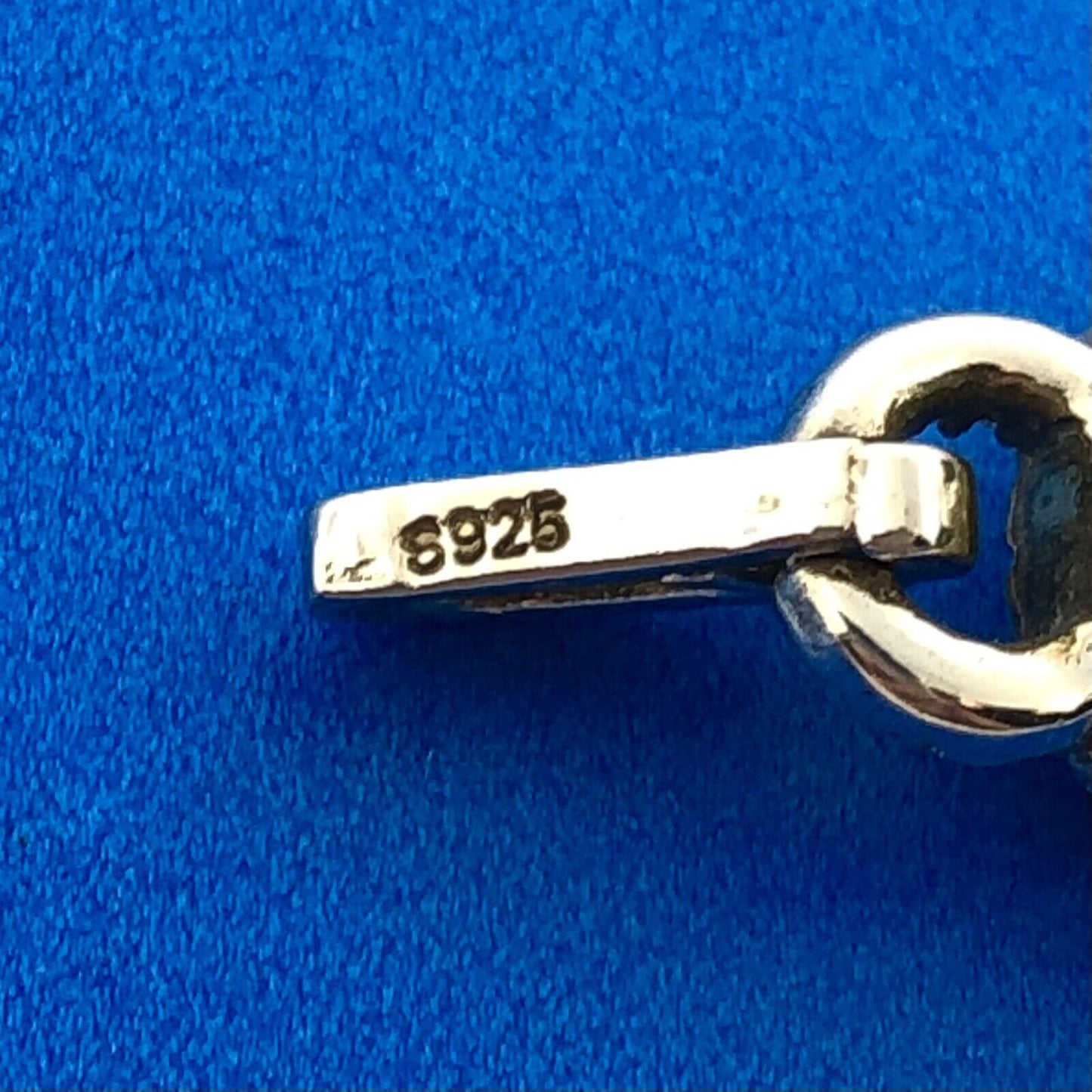 Gorgeous 925 Sterling Silver Green Tourmaline White Topaz Halo Statement Pendant