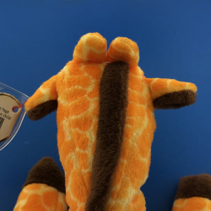 1995 TY Beanie Baby Twigs The Giraffe Mint Condition Retired Error- 4068