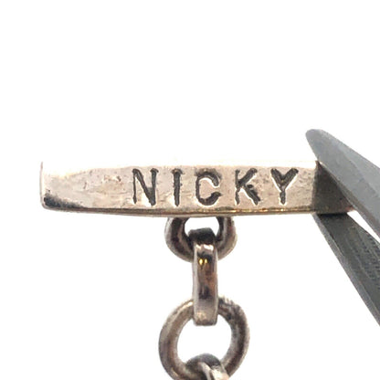 Designer Nicky Butler 925 Sterling Silver Ruby Corundum Statement Panel Bracelet