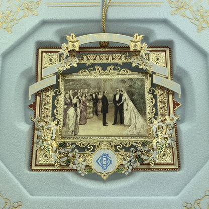 2007 White House Historical Association Grover Cleveland Era Christmas Ornament