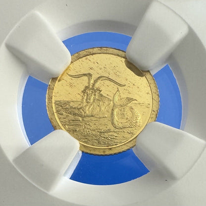 2015 $5 Gold Tokelau Creatures Myth & Legend Capricorn NGC PF70 Ultra Cameo Coin
