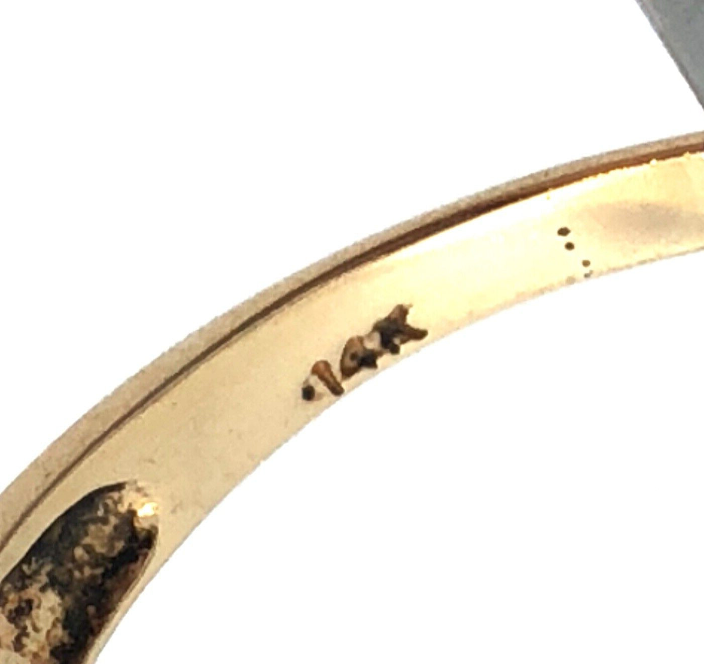 Designer 14K Yellow Gold Green Emeralds Diamond Wedding Anniversary Band Ring