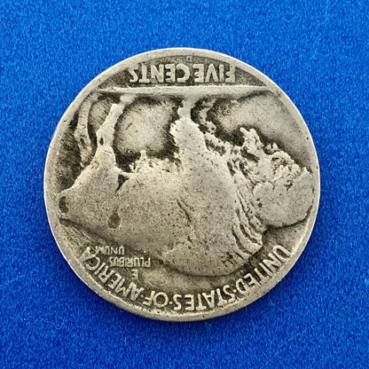 1924 D Indian Head Buffalo Nickel Better Key Scarce Denver Mint Coin