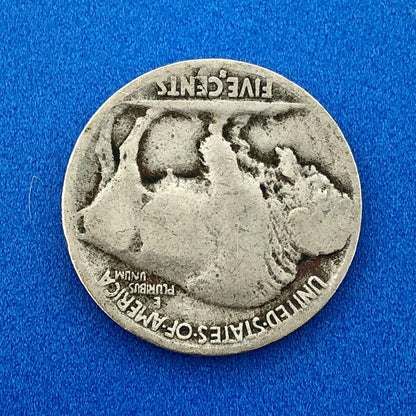 1915 S Indian Head Buffalo Nickel Better Key Scarce San Francisco Mint Coin