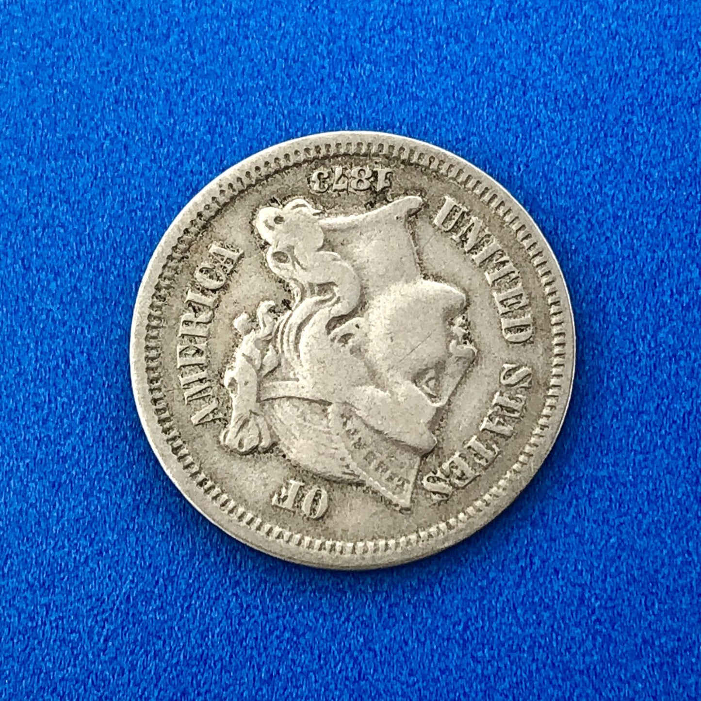 1873 P Nickel Three Cent Piece 3c Better Key Rare Scarce Philadelphia Coin