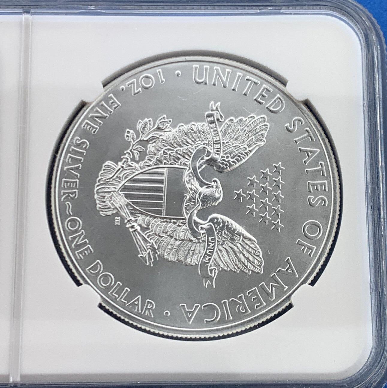 2011 $1 Silver Eagle 1oz 999 Fine Silver NGC MS70 25th Anniversary Early Release