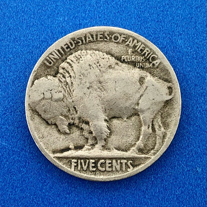 1924 D Indian Head Buffalo Nickel Better Key Scarce Denver Mint Coin