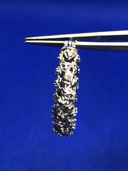 Designer 925 Sterling Silver Textured Heart Detail Snap Round Hoop Earrings