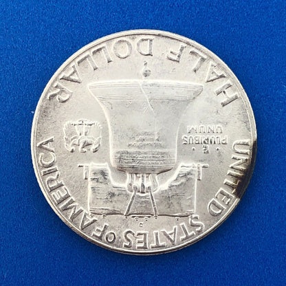 1948 D Franklin Silver Half Dollar Better Key First Year Series Denver Mint Coin