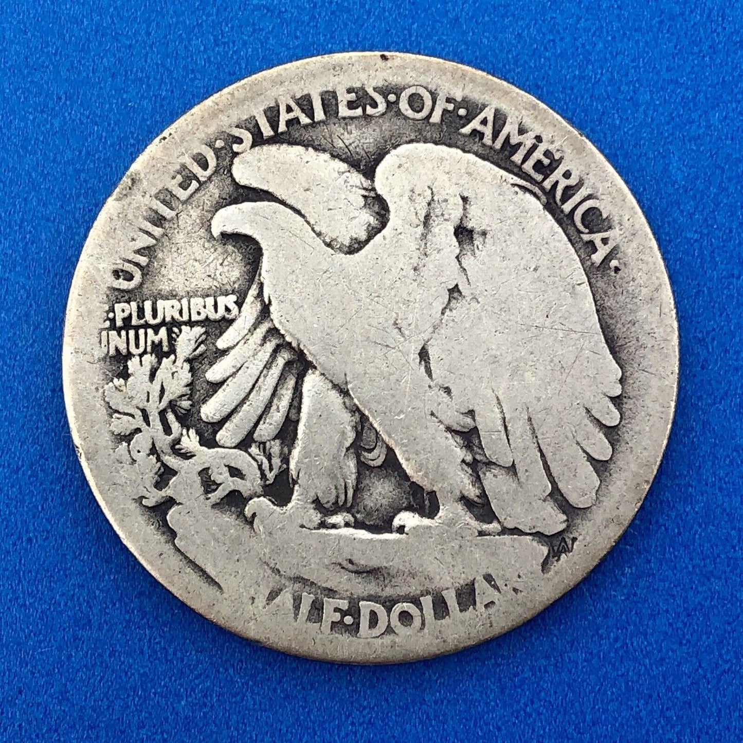 1917 S Obverse Silver Walking Liberty Half Dollar 50c Better Key San Fran Coin