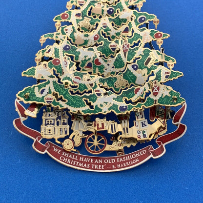 2008 White House Historical Association Harrison Era Tree Christmas Ornament