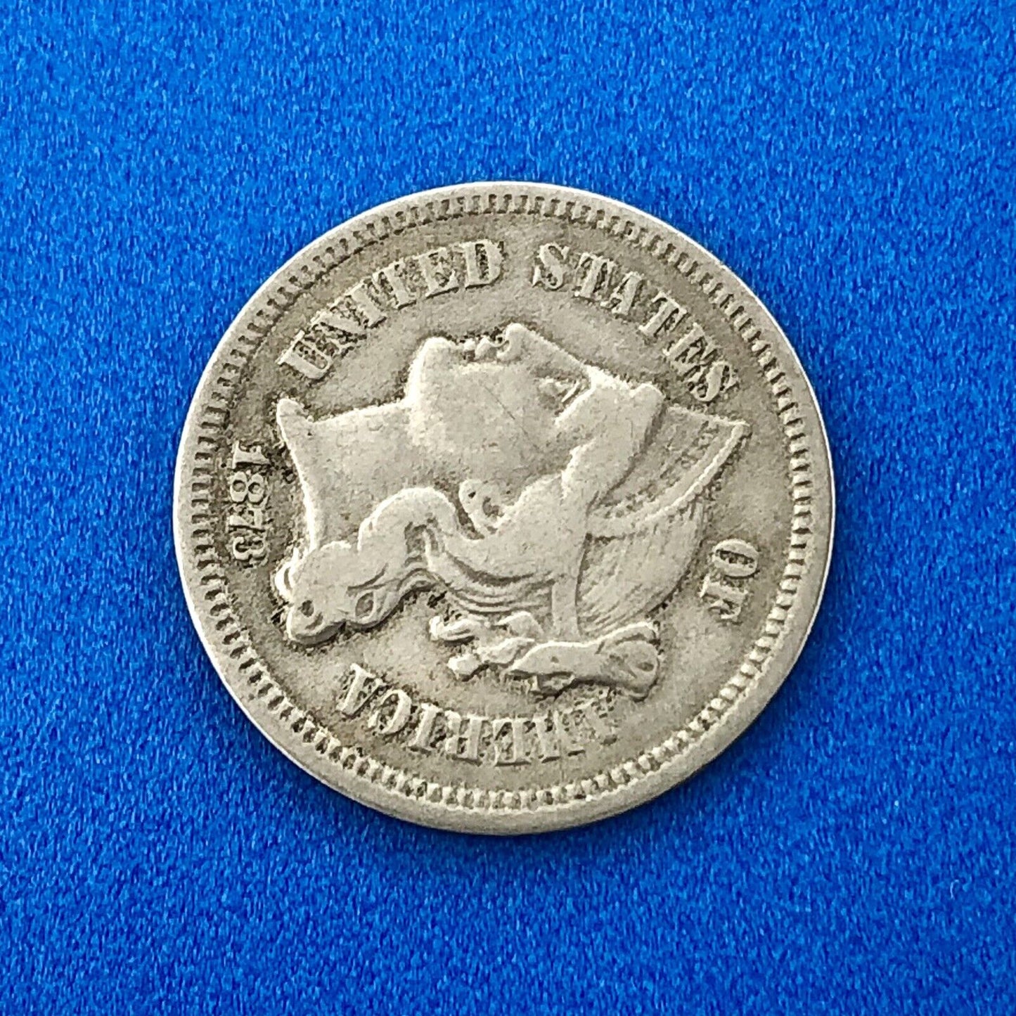 1873 P Nickel Three Cent Piece 3c Better Key Rare Scarce Philadelphia Coin