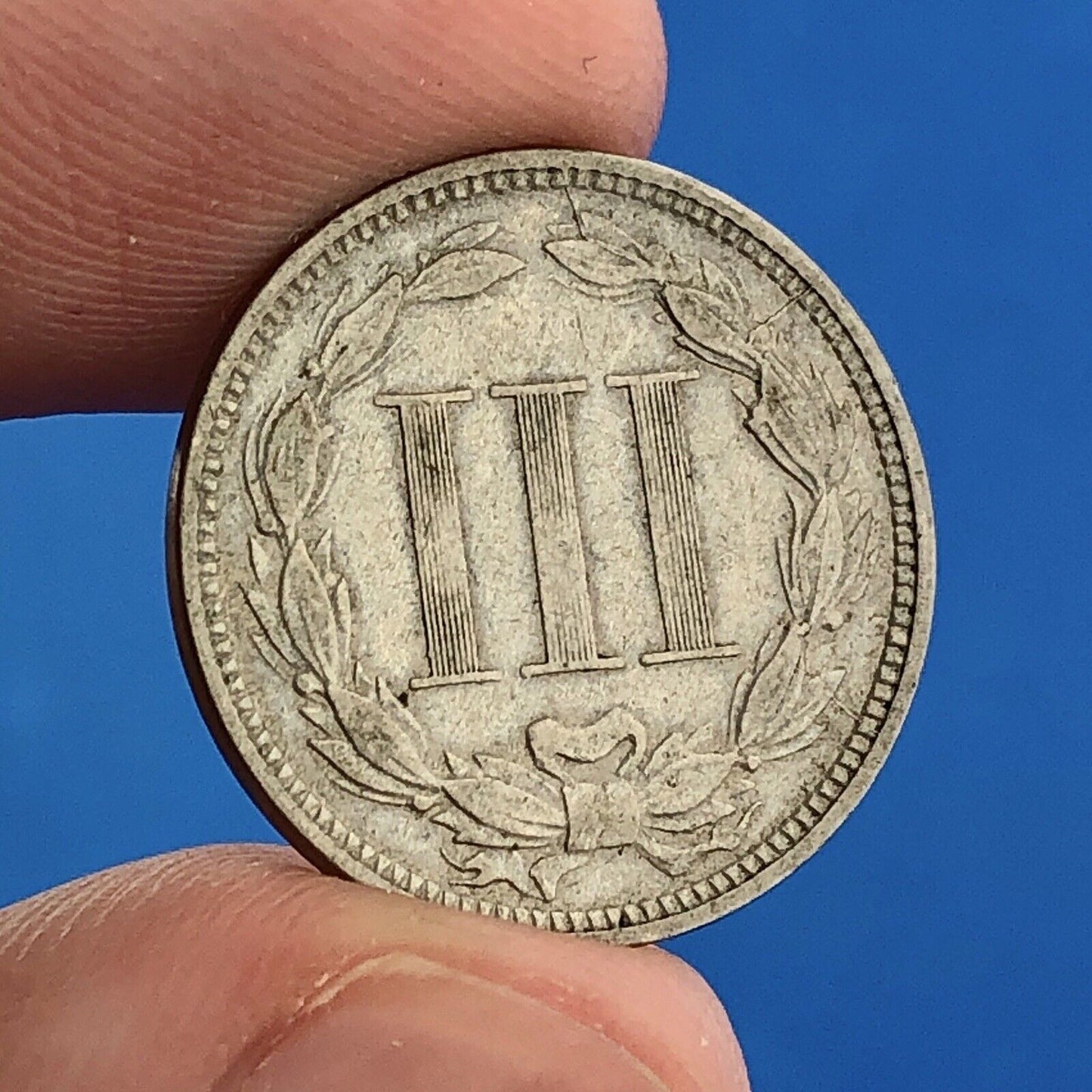 1870 P Nickel Three Cent Piece 3c Better Key Rare Scarce Philadelphia Coin