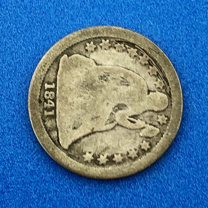 1841 O Seated Liberty Silver Dime 10c Better Key Rare Scarce New Orleans Coin