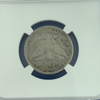 1907 O New Orleans 25c Barber Quarter 90% Silver Au Details NGC Cleaned Coin