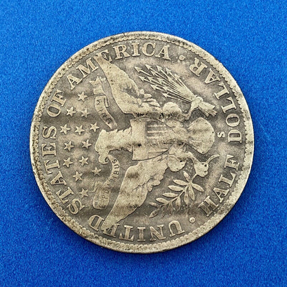 1912 S Silver Barber Half Dollar Better Key Date San Francisco Coin Rare Scarce
