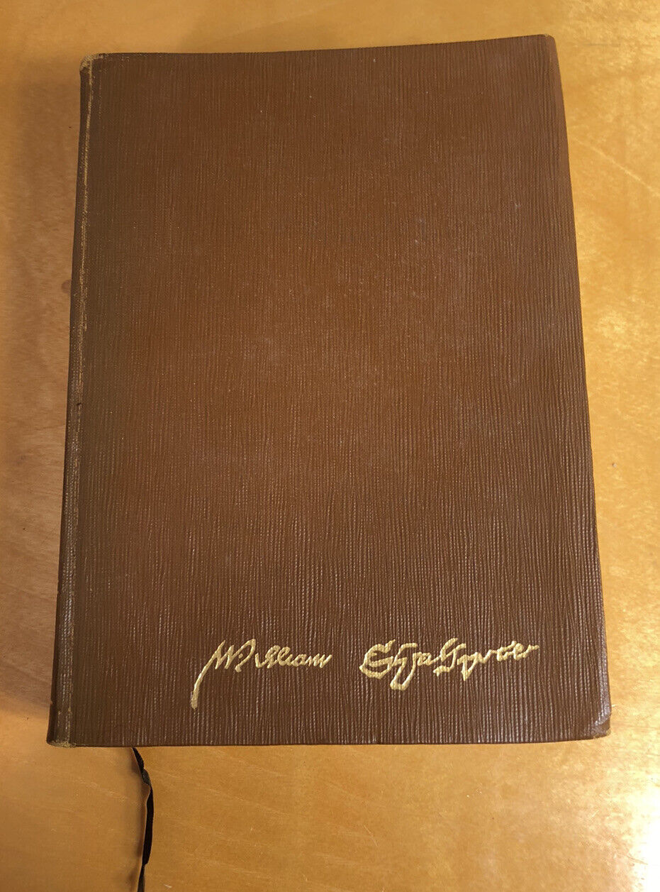1925 William Shakespeare Complete Works P. F. Collier & Son Corporation Book