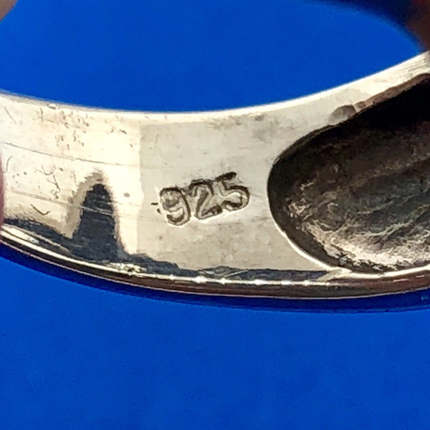 Designer 925 Sterling Silver Fleur De Lis Cut Out Symbol Statement Ring