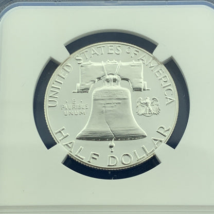 1963 Franklin Silver Proof Half Dollar 50c $.50 Better Key Rare NGC PF68 Cameo