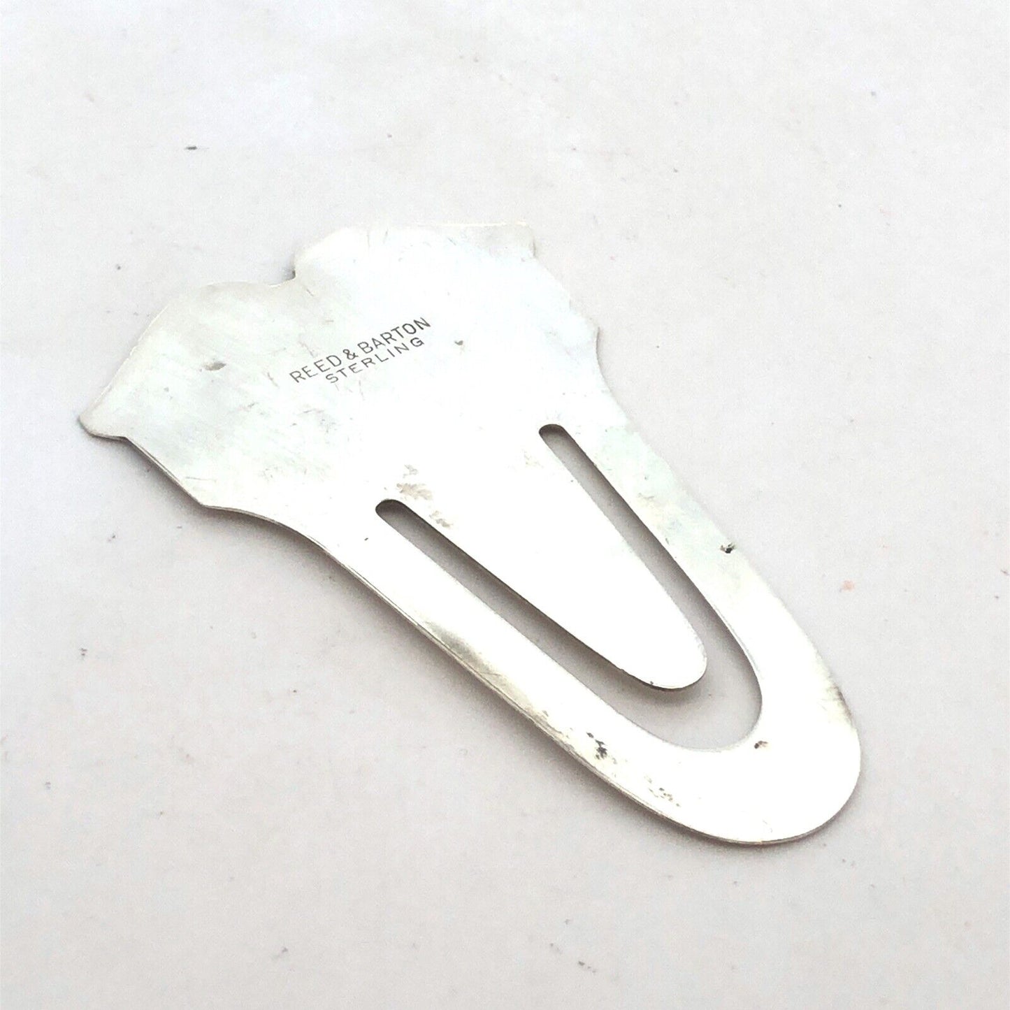Vintage Designer Reed & Barton 925 Sterling Silver Page Saver Book Mark