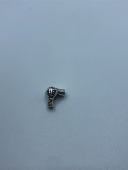 Authentic KALIA 925 Sterling Silver Blow Dryer Slide Bracelet Charm