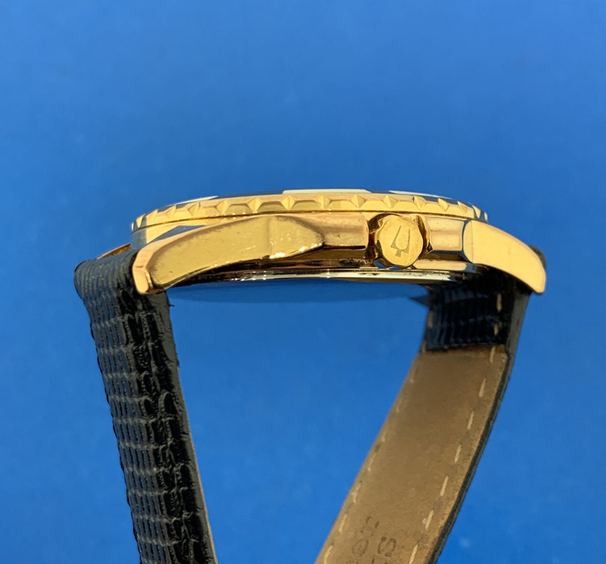 Bulova Ladies Classic Collection Diamond Rose Gold Plated Model 98P119 Watch