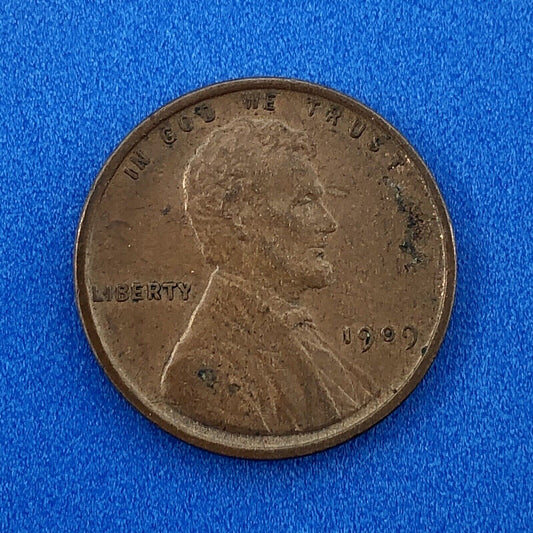 1909 P Lincoln Cent Wheat Ears Reverse VDB Key Rare 1c Penny Philadelphia Coin