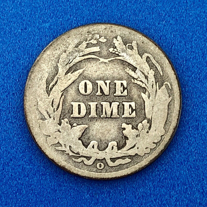 1905 O Silver Barber Dime 10c Better Scarce Key Rare New Orleans Mint Coin