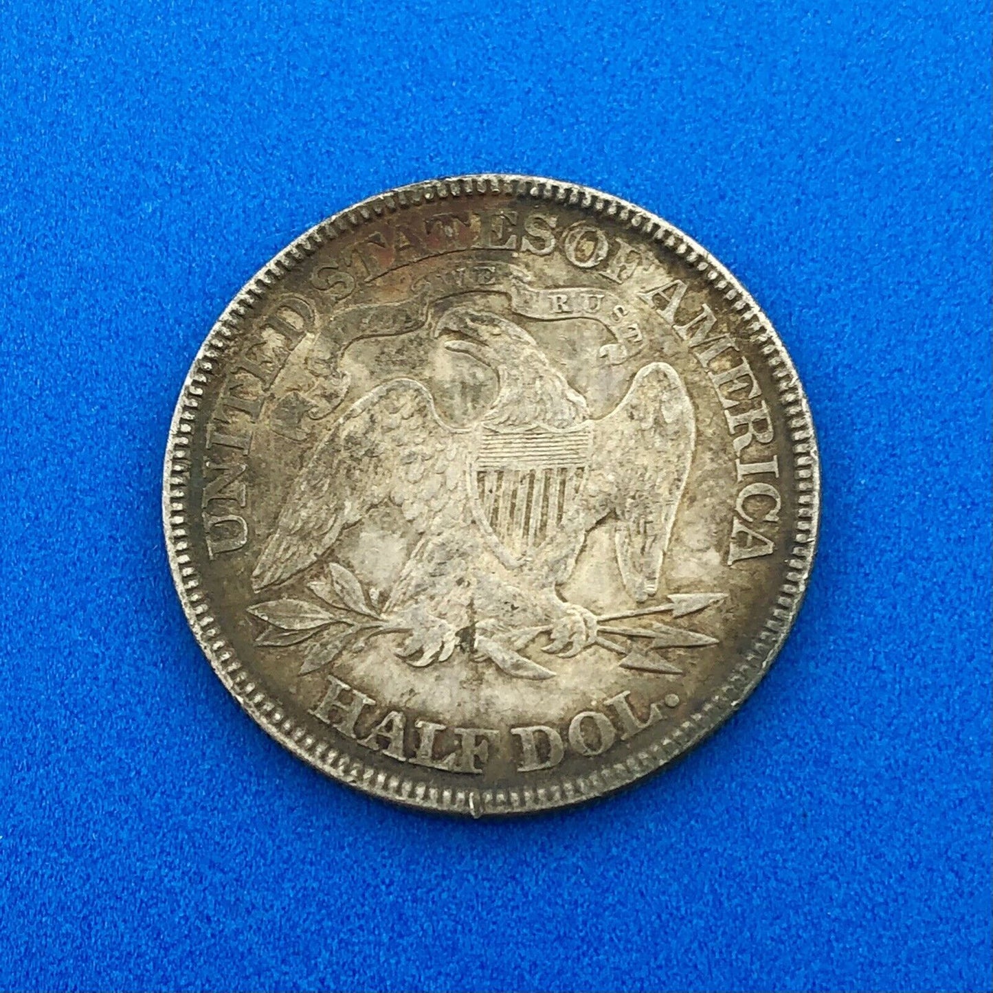 1877 P Silver Seated Half Dollar 50c Better Type 4 Key Rare Philadelphia Coin