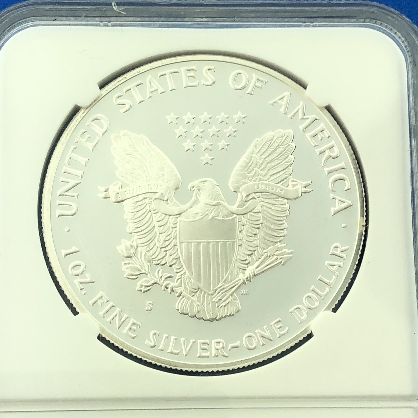 1989 S Proof American Silver Eagle 1 Oz 999 Fine Silver NGC PF69 Ultra Cameo