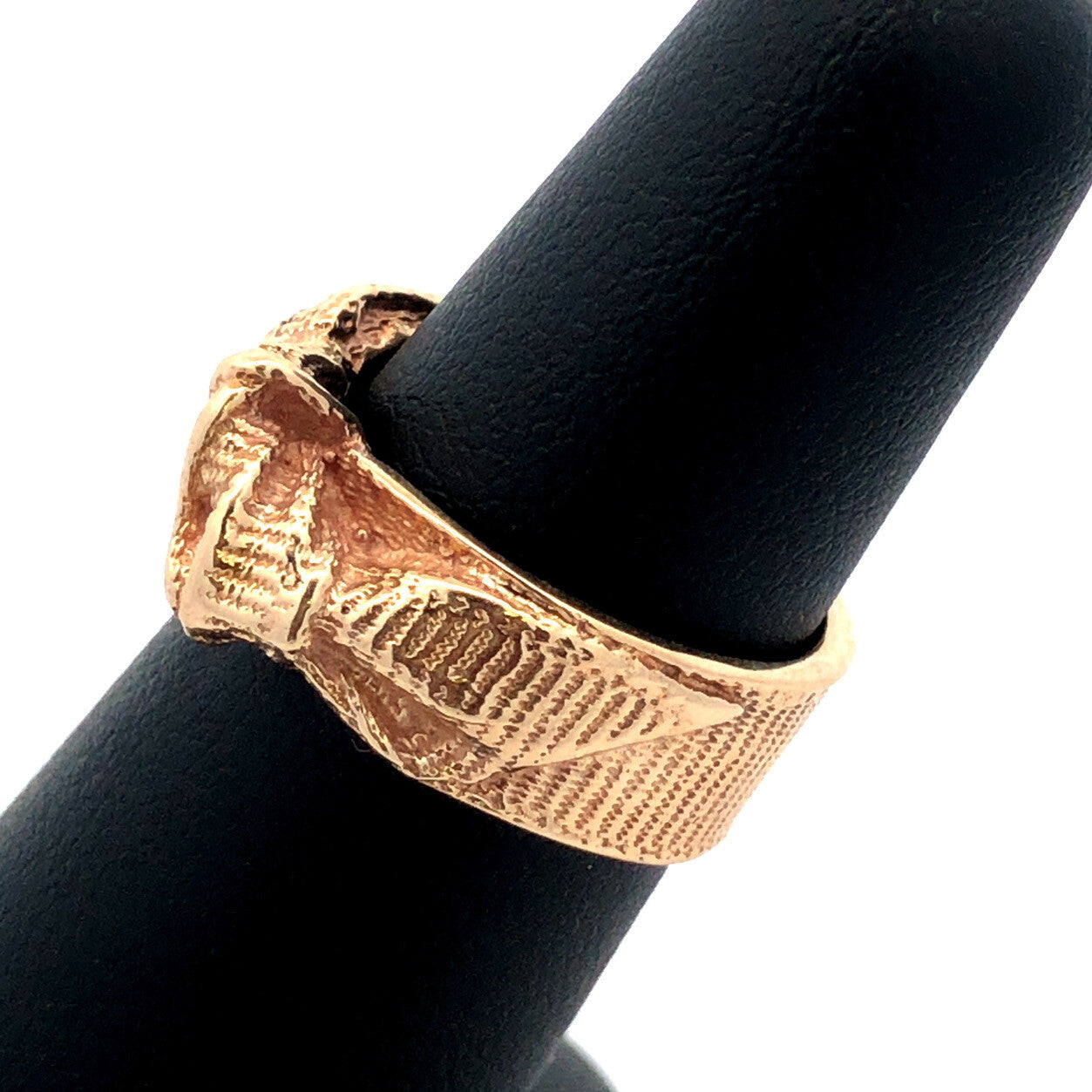 Designer Mignon Faget 14K Yellow Gold Knots and Bows Collection Medium Bow Ring