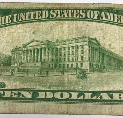 1929 Type 1 $10 The City National Bank of Selma Alabama Charter 1736 Tough Note!