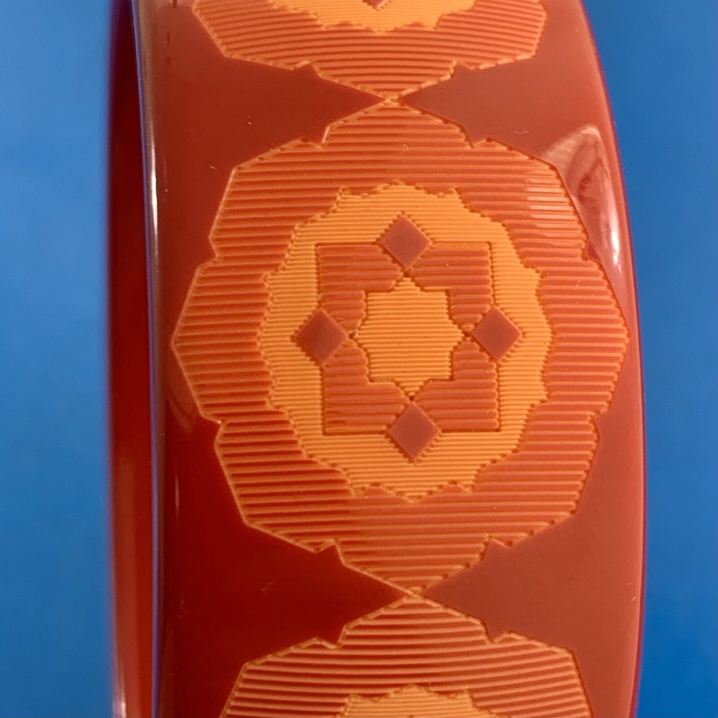 Tiffany & Co. Paloma Picasso Red Lacquer Bangle Bracelet