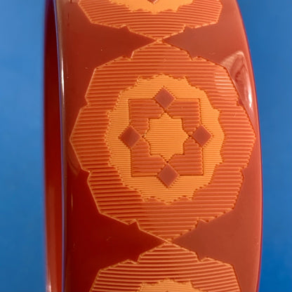 Tiffany & Co. Paloma Picasso Red Lacquer Bangle Bracelet