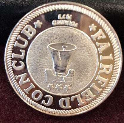 Vallejo Numismatic Society .999 1 Oz Silver Commemorative Round Undated