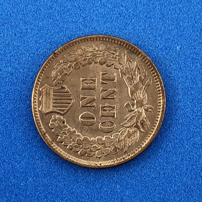 1900 P Indian Head One Cent Penny Type 3 Bronze Better Key Philadelphia BU DET