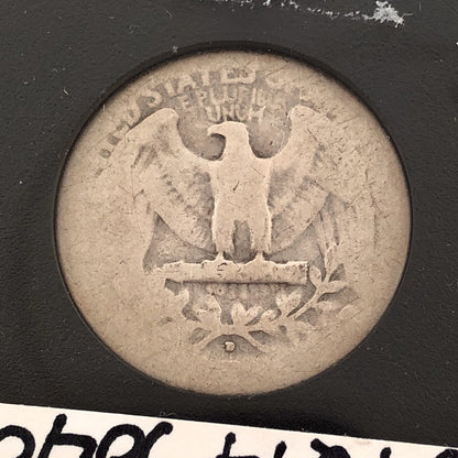 1932 D Silver Washington Quarter The Key Date Better Rare Denver First Year Coin